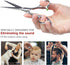 Silicone Grooming Scissors Silencers Replacement, Portable Grooming Scissor Bumpers, 10pcs Silencer Parts, Random Color