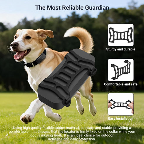 MEROM 4 6 GPS Dog Tracker Rubber Clip Compatible with Tracti Dog GPS Dog Collar Replacement Safety Clip Accessories