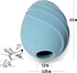 Nylabone Eggi Interactive Fillable Dog Chew Toy, Lightweight Bouncy Floatable Treat Toy for Large/Giant Dogs, Blue