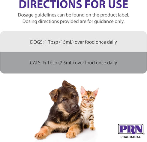 PRN Pharmacal OPTIMA 365 - Essential Fatty Acids Nutritional Supplement for Cats & Dogs - 16 Fl Oz