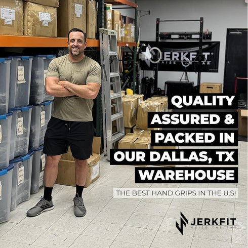 3 JerkFit WODies Gymnastics & Weightlifting Grips with Wrist Wraps Hole Versatile Gym Gloves for Pull Ups, Gym Training