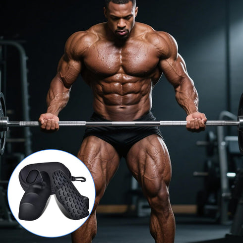 MlanRomee Anti-Slip Workout Grips Gym Hand Grips for Weight Lifting, Pull-up, Dumbbell, Barbell, Deadlift, Fitness