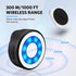 1000ft IP65 4 Wireless Dog Doorbell for Potty Training, Doggie Door Bell to Go Outside, Range, Waterproof Touch Button