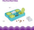 Catstages Kitty Cube Interactive Treat Puzzle Cat Toy, Blue