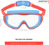 KAILIMENG Kids Swim Goggles, Anti-Fog, Anti-UV Wide View Swimming Goggles for Ages 3-15