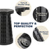 2025 620lb, Upgraded Collapsible Stool, Portable Folding Stool Max Height Adjustable Retractable Telescopic Seat
