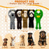 5-Pack No Stuffing Dog Toys, Squeaky Plush with Crinkle to Keep Them Busy, Pull-tab Toys for Tug of War, Animal Shaped