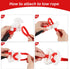 Self Centering Tow Harness for Watersports with Float Ball, Heavy Duty Boat Tow Harness