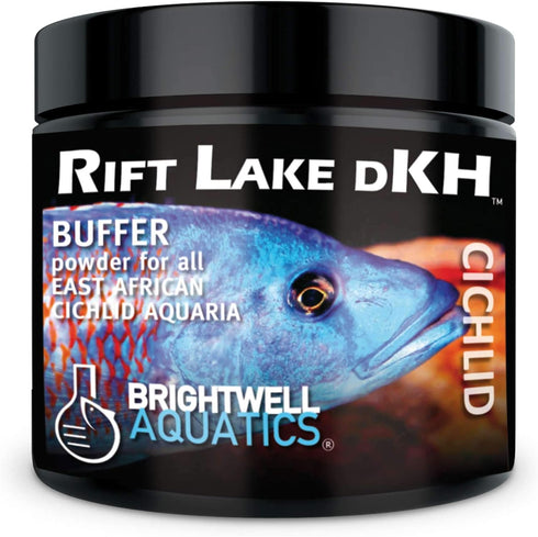Brightwell Aquatics Rift Lake dKH - 250-g Alkalinity Increasing Buffer Powder for East African Cichlid Aquariums