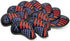 Golf Iron Head Covers Set, USA American Flag Iron Headcover Wedge Cover for PXG0311