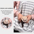 Ferret Sling Carrier Bag, Soft Breathable Fleece Small Pet Carrier, Hands-Free Shoulder Front Chest Apron for Small Pets