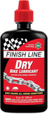 Finish Line Dry Bike Chain Lube Ceramic Dry-Film Lubricant Dirt & Dust