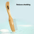 DOG by Dr Lisa Detangling Comb, Dematting Grooming Tool with Metal Teeth for Dogs, Sustainable Bamboo