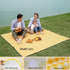 RUIBOLU 80x60in 2-4 Beach Blanket Large Picnic Blankets, Sandproof Beach Mat for Adults Waterproof Quick Drying Outdoor