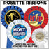Rosette Chicken Red Ribbon, Chicken Trophy Ribbon Award Prize Prime
