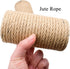 2 Pack Cat Scratching Posts - Jute Rope Replacement Scratcher Refill for Cats Cube Tower Interactive Toys