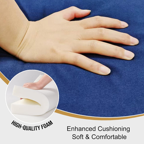 3.15 Inches Stadium Seat Cushion Thick Portable with Handle Bleacher Cushions for Indoor Outdoor Events Waterproof