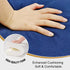 3.15 Inches Stadium Seat Cushion Thick Portable with Handle Bleacher Cushions for Indoor Outdoor Events Waterproof