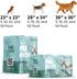 10 36" 36" Disposable Puppy Pads Potty Training - Activated Charcoal Pee Pads for Dogs with Attractant - Wee Wee