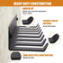 Multi-Purpose Storage Rack for Resistance Bands, Heavy Duty Gym Storage Rack for Fitness Bands
