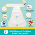 3 Pack Washable Dog Diapers Female Reusable Premium Highly Absorbent Doggie Diapers, Flexible Puppy Diapers, Durable
