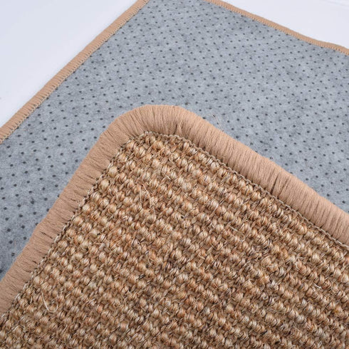Cat Scratch Pad, Natural Sisal Cat Scratcher Mat, Anti-Slip Sleeping Carpet for Grinding Claws and Protecting