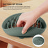 Coomazy Silicone Slow Feeder Bowls, Interactive Puzzle Toy for Dog Cat Food Training, Prevents Overeating (Dark Green,