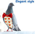 Birds Pigeon Diaper Pants Harness and Leash, Bird Diapers for Pigeons and Leash Harness, Diapers for Birds Cockatiel