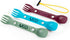 UCO Mini Spork Camping Combo - Spoon-Fork Utensil for Kids, 3 Pack