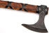 Viking Axe Real Handmade Carbon Steel Ragnar Lothbrok Hunting Axe with Leather Sheath