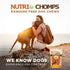 NutriChomps Dog Chews, 6-inch Braids, 4 Count Rawhide-Free Treats, Easy to Digest, Real Peanut Butter Flavor