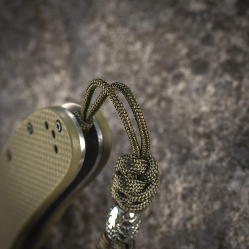 M-Tac Knife Lanyards with Beads, Paracord Tactical Lanyard for Knife, Zeus Stainless Design