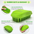 Pet Grooming Brush Set for Short/Long Haired Dogs, Cats – 4-Piece Kit with Double-Sided Pin Brush & Bath Brush