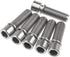 M8 x 25mm Titanium Ti Bolt with Washer for BMX Cycling Stem, Pack of 6