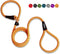 PetiFine Slip Lead Dog Leash, 6FT x 1/2", Reflective Durable Heavy Duty Adjustable Nylon Dog Rope Leash for Small