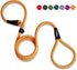 PetiFine Slip Lead Dog Leash, 6FT x 1/2", Reflective Durable Heavy Duty Adjustable Nylon Dog Rope Leash for Small