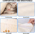 JTL-ADMCW Hammock Cat Sill Window Perch Sturdy Solid Wood Frame for Large Cats Easy to Assemble&Adjust Bed Windowsill
