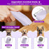 4-in-1 IPX7 Trimmer Trimmer Veeconn Dog Clippers for Grooming - Dog Clippers Grooming Kit with Low Noise & Waterproof