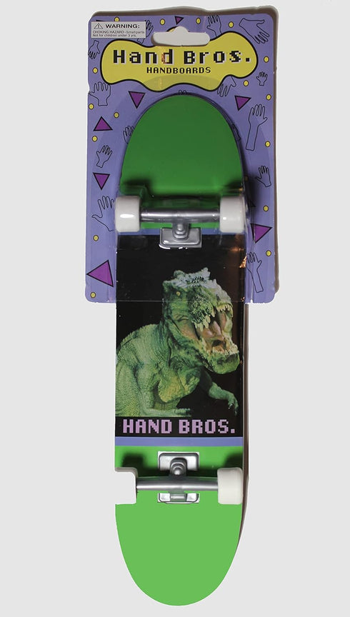 HANDBROS 27cm Handboard Skateboard, 10.5 inch Tech Large Finger Board with Grip 'T REX'
