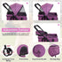 3-Wheels 3-in-1 BestPet Premium Multifunction Pet Stroller for Medium Small Dogs & Cats - Detachable Carrier