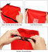 PATIKIL 12L Waterproof Dry Bag, Lightweight Roll Top Bag for Gym, Kayaking, Hiking, Camping, Orange