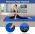 6x2'X1.6'' Giantex Gymnastics Mat Thick Folding Panel for for Gym, Yoga, Exercise Mat with Hook & Loop Fasteners