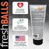 FRESH BALLS Lotion, Anti-Chafing Cream Ball Deodorant for Men, Aluminum-Free, Talc-Free, 3.4 oz