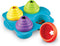 Brightkins Cupcake Party Treat Puzzle for Dogs - Fun Interactive Birthday Toy for All Breeds Small