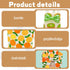 ZHLKHIOP 5-Piece Set Bird Diaper, Parrot Diaper, with Peach, Orange, Watermelon, Banana, Kiwi Designs, Comfortable Fit