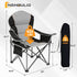 500 LBS NEWBULIG Oversized Folding Camp Chair for Adults, Heavy Duty Support, Portable Outdoor Collapsible Chairs