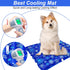 Dog Cooling Mat - Suitable for All Types of Pets, Durable Cooling Fabric for Better Cooling Sensation (Large, 29.5" x