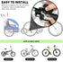 Quick Release Bike Trailer Hitch Coupler Adapter, Steel Linker Connector for Pet Cargo Bike Trailer
