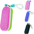 Swim Goggle Case for Swimming Goggles, Silicone Protective Cases with Drain Hole and Lanyard