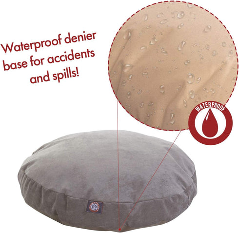 Vintage Villa Collection Small Round Pet Dog Bed